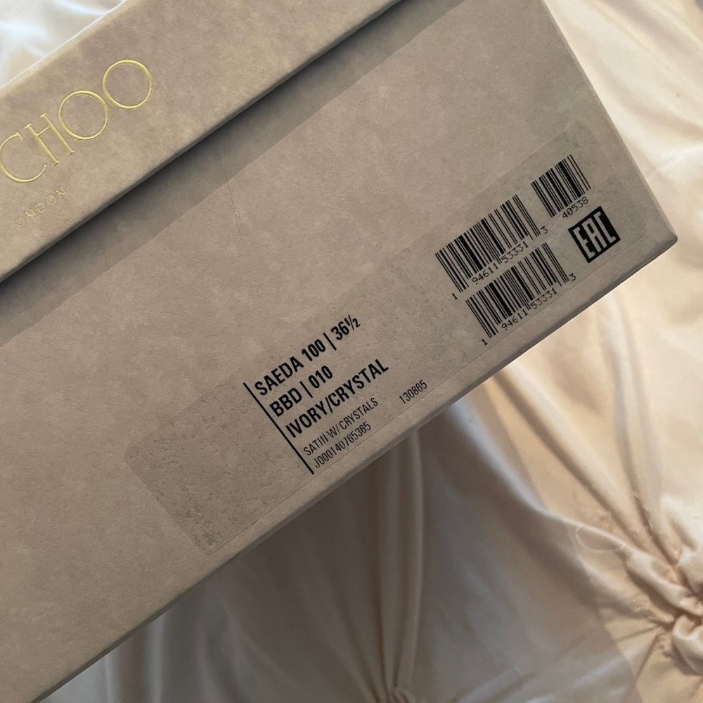 Jimmy Choo Saeda 100 Size 26.5 - Picture 3 of 5